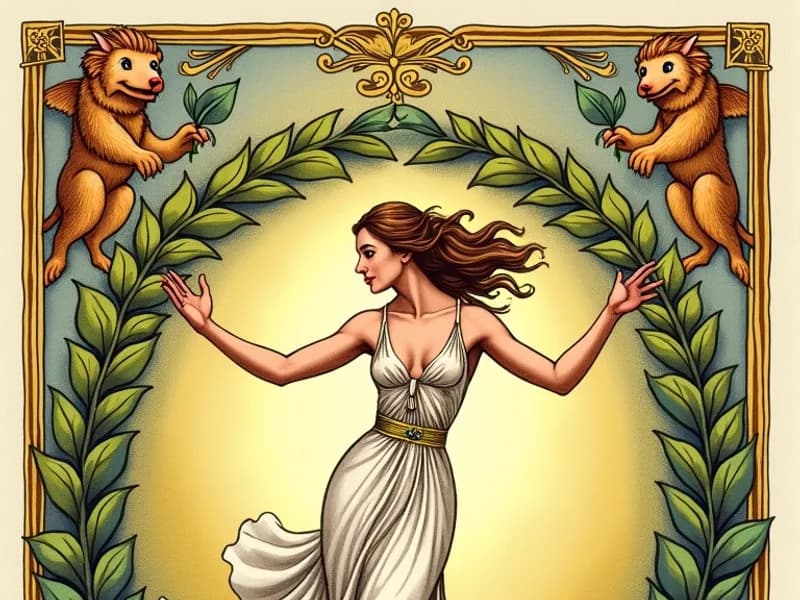 Il Mondo — tarocco, illustrazione