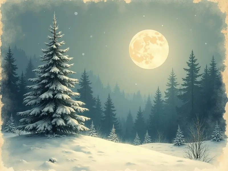 Illustrazione del sogno: abete