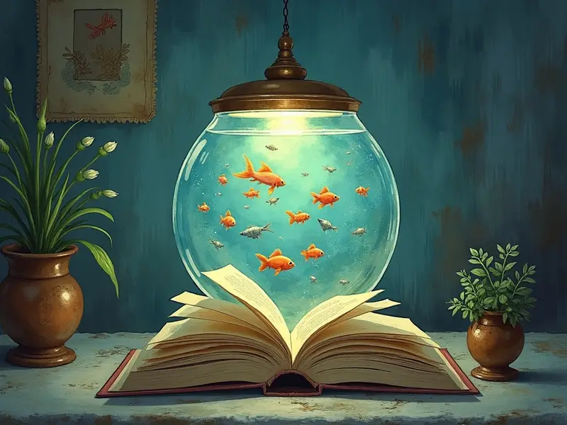 Illustrazione del sogno: acquario