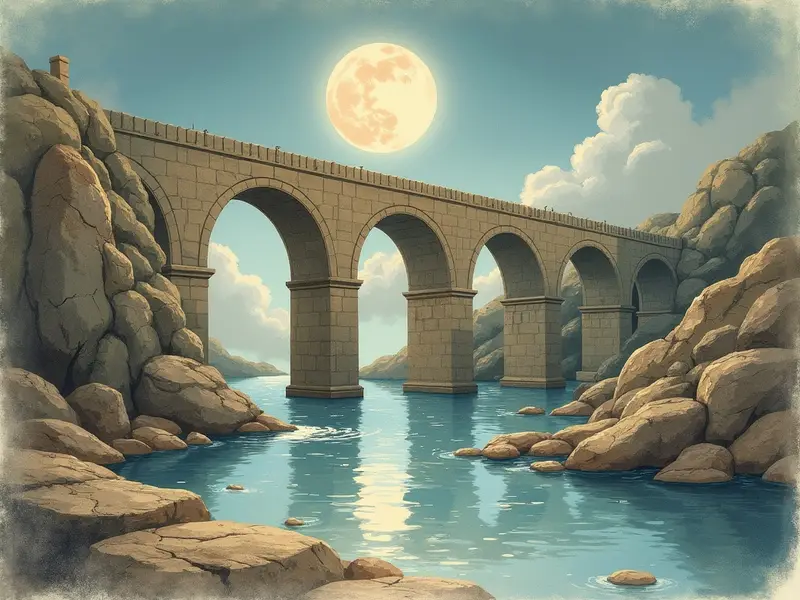 Illustrazione del sogno: acquedotto