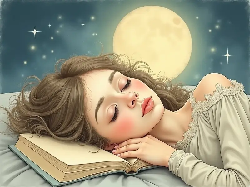 Illustrazione del sogno: addormentarsi