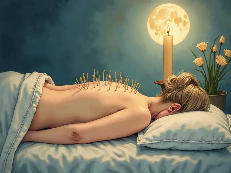 Illustrazione del sogno: agopuntura