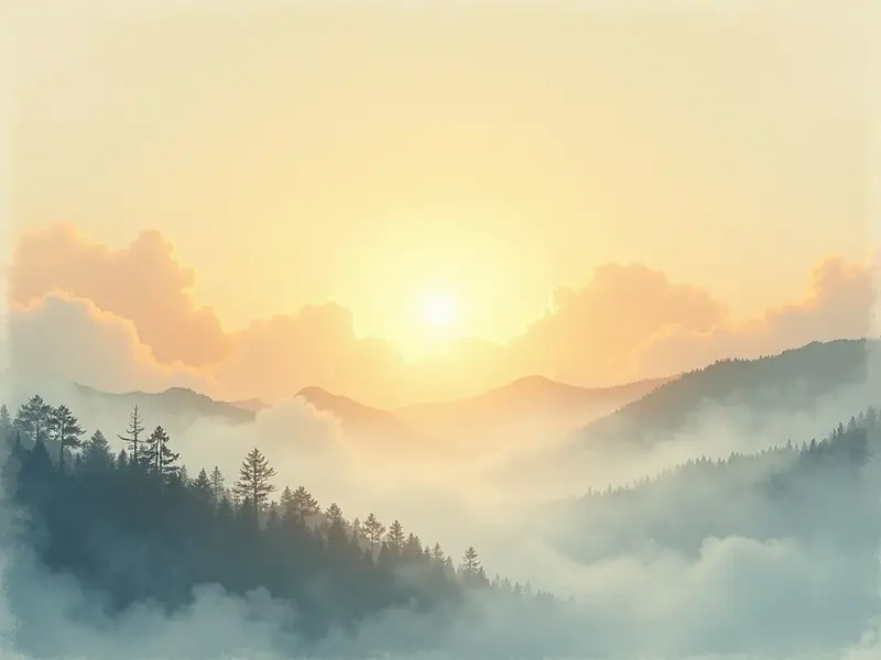 Illustrazione del sogno: alba