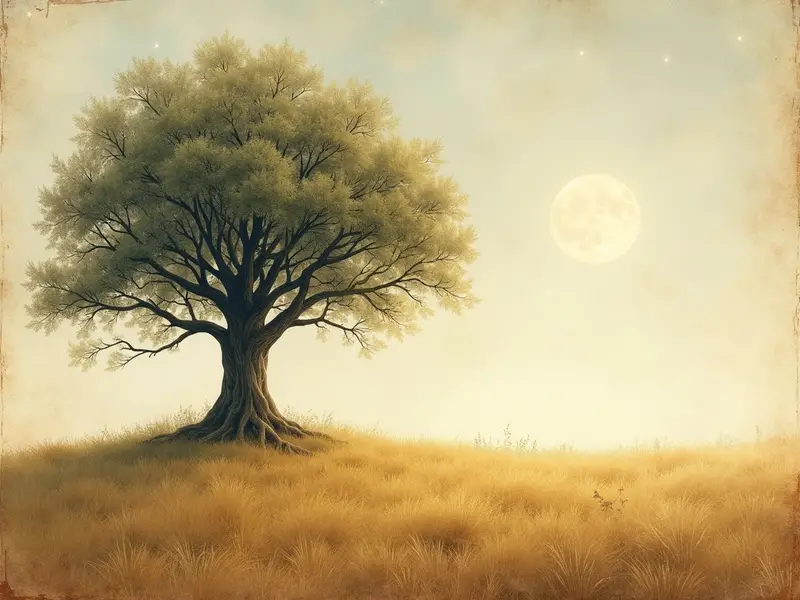 Illustrazione del sogno: albero