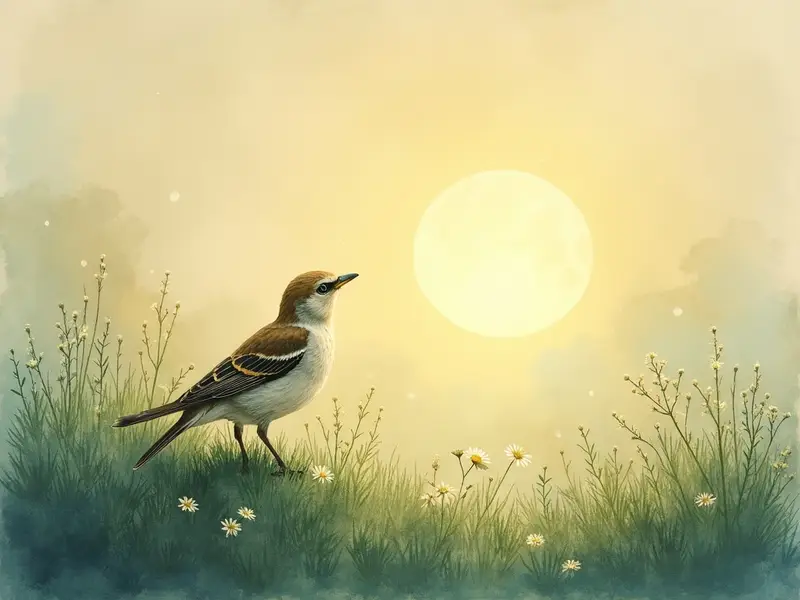 Illustrazione del sogno: allodola