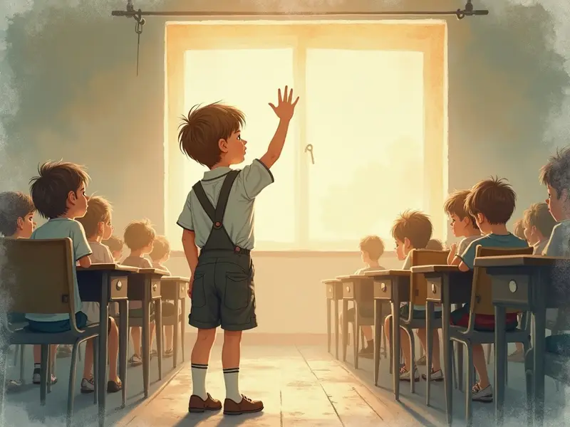 Illustrazione del sogno: alunno