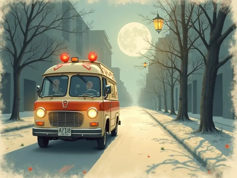 Illustrazione del sogno: ambulanza