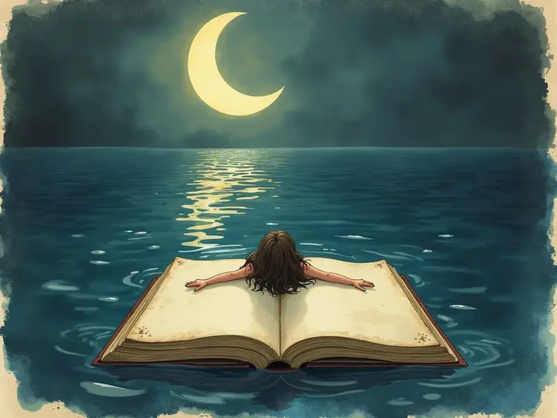 Illustrazione del sogno: annegamento