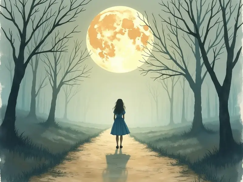 Illustrazione del sogno: ansia