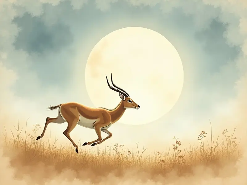 Illustrazione del sogno: antilope