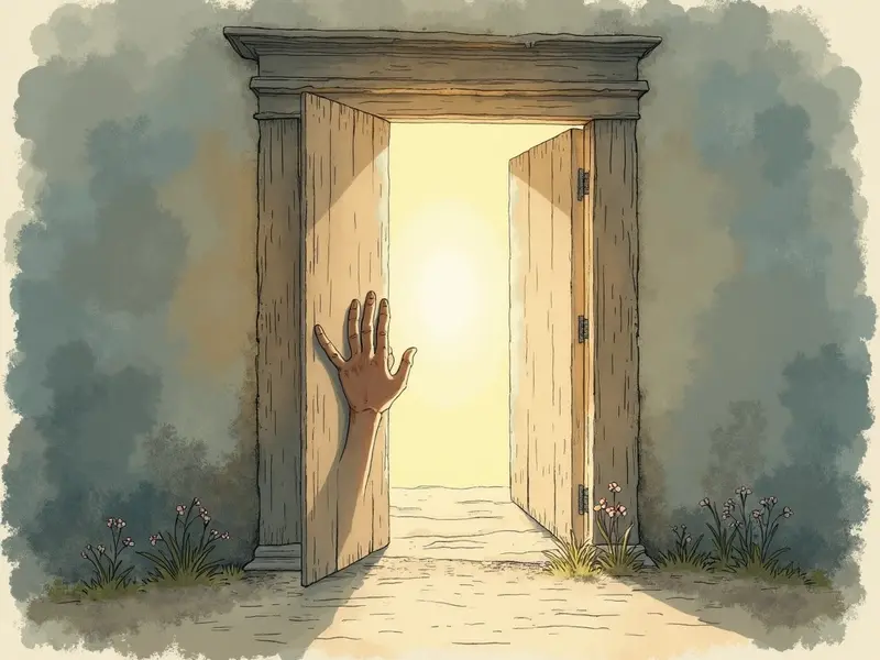 Illustrazione del sogno: aprire