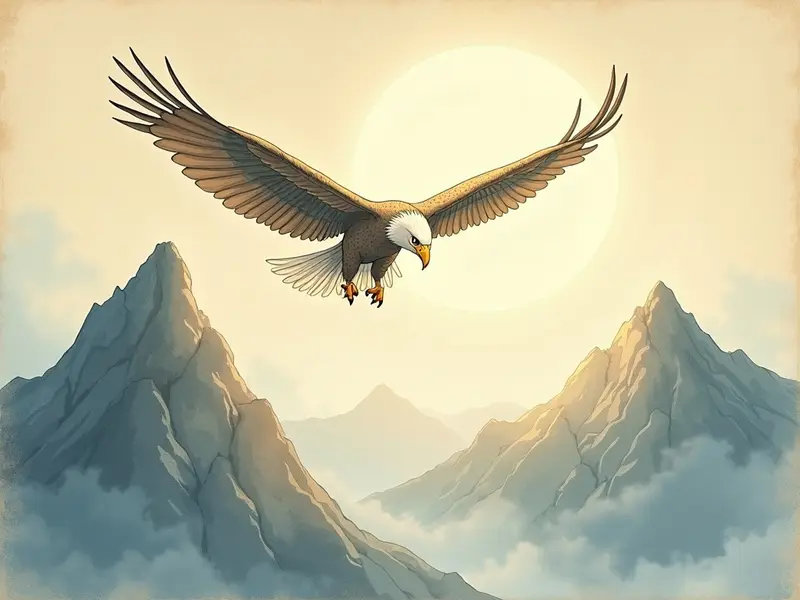 Illustrazione del sogno: aquila