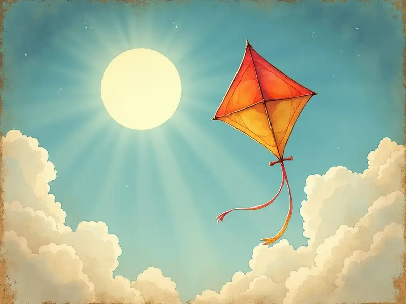 Illustrazione del sogno: aquilone