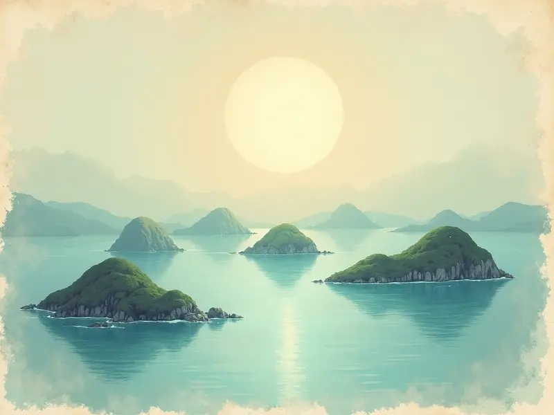 Illustrazione del sogno: arcipelago