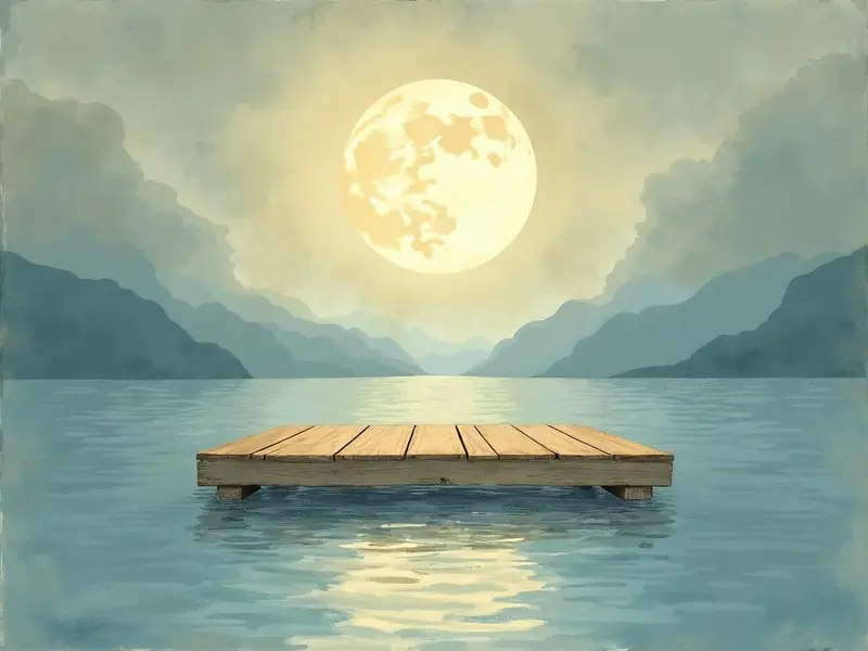 Illustrazione del sogno: asse di legno