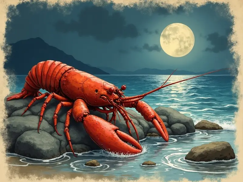 Illustrazione del sogno: astice