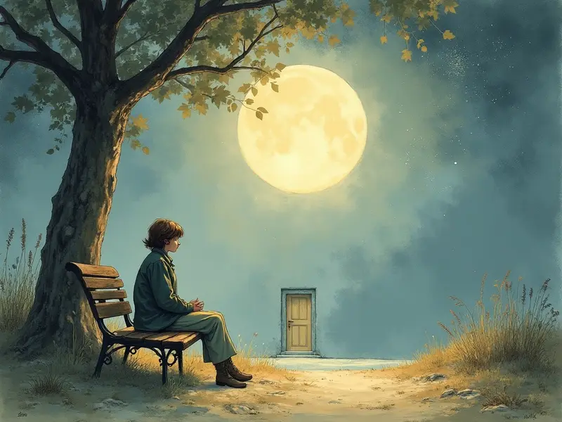 Illustrazione del sogno: attesa