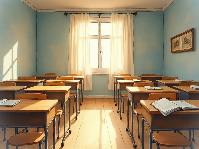 Illustrazione del sogno: aula