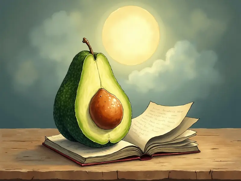 Illustrazione del sogno: avocado