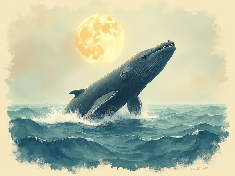 Illustrazione del sogno: balena