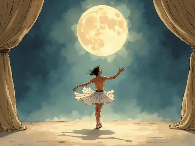 Illustrazione del sogno: ballerino
