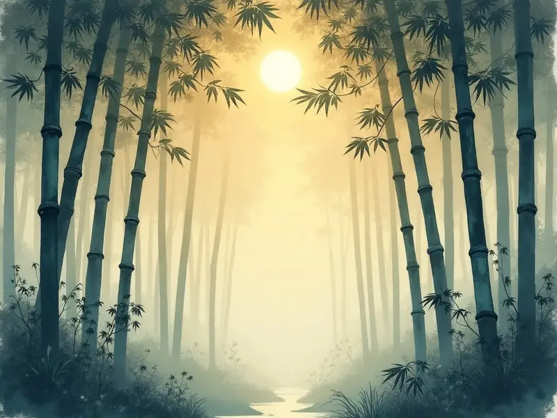 Illustrazione del sogno: bambù
