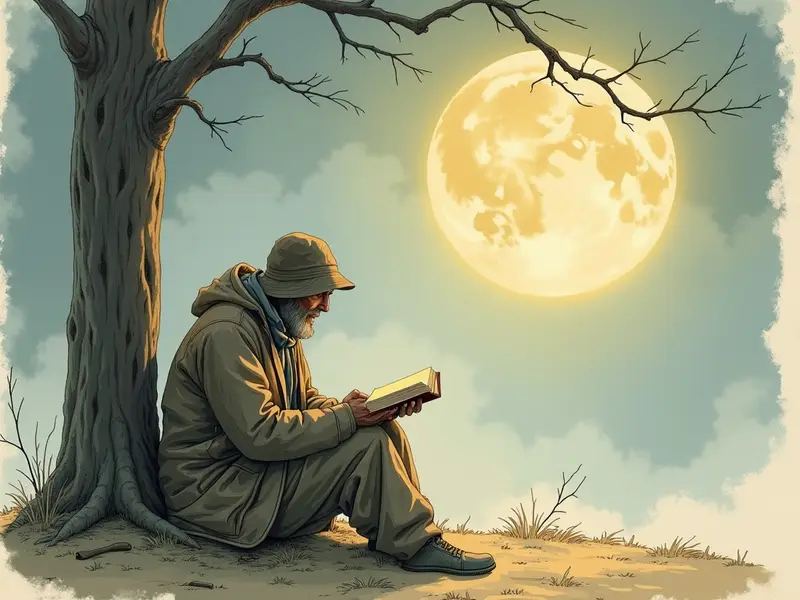 Illustrazione del sogno: barbone