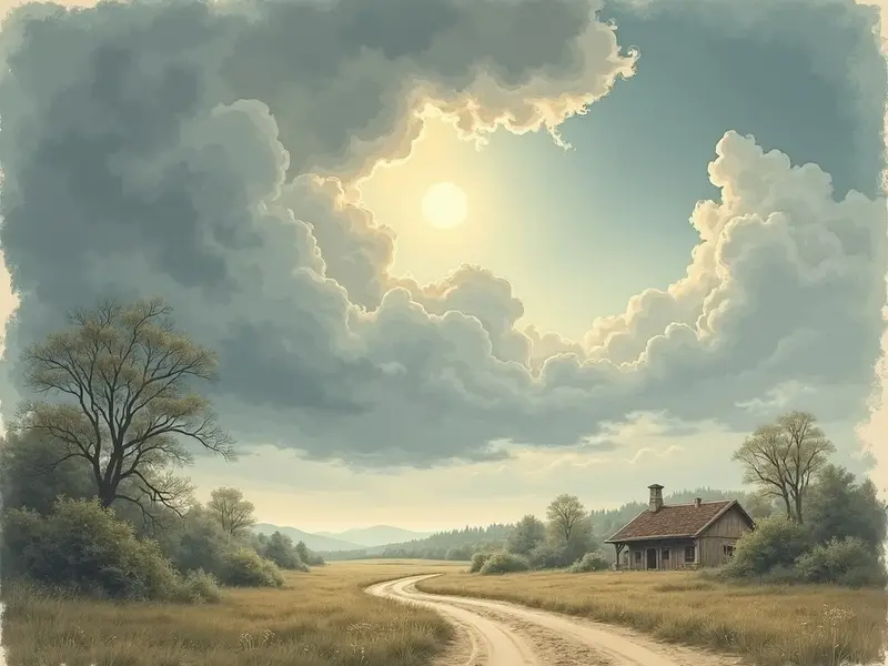 Illustrazione del sogno: bassa pressione