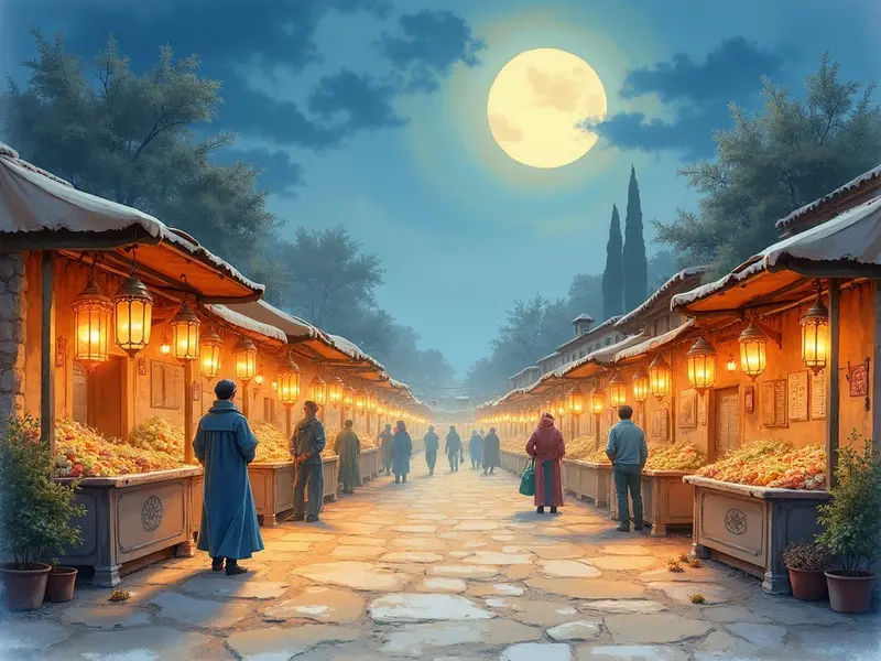 Illustrazione del sogno: bazar
