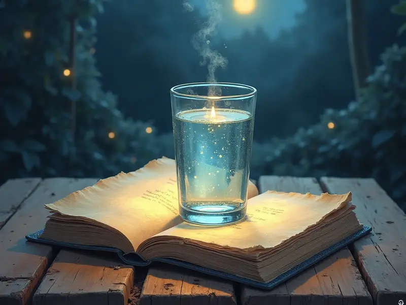 Illustrazione del sogno: bicchiere