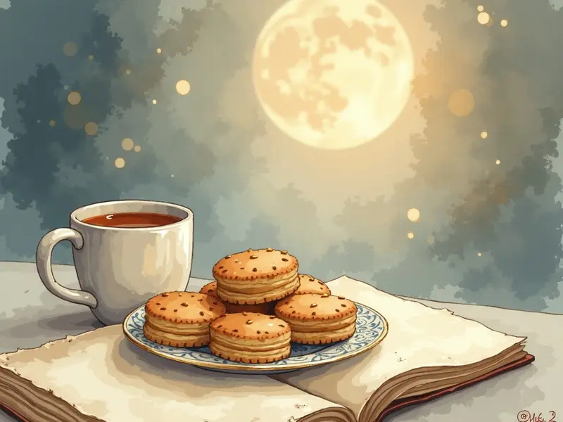 Illustrazione del sogno: biscotti secchi