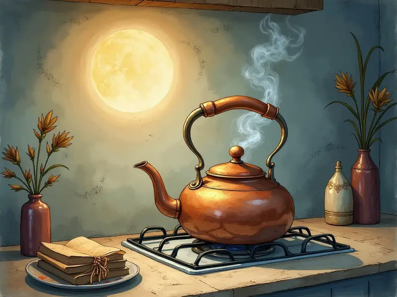 Illustrazione del sogno: bollitore