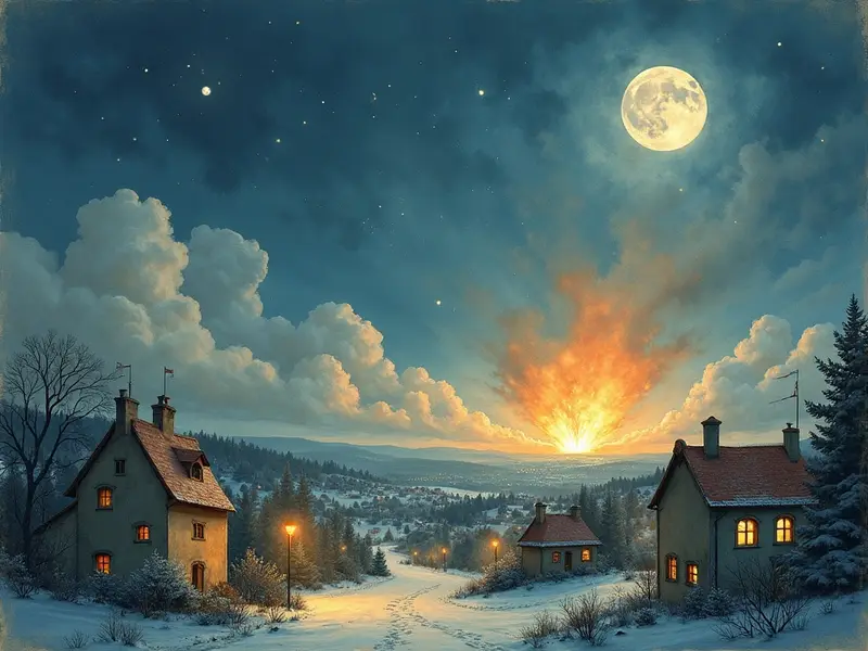 Illustrazione del sogno: bombardamento