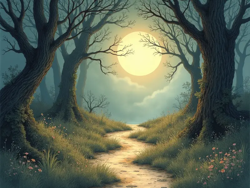 Illustrazione del sogno: boscaglia