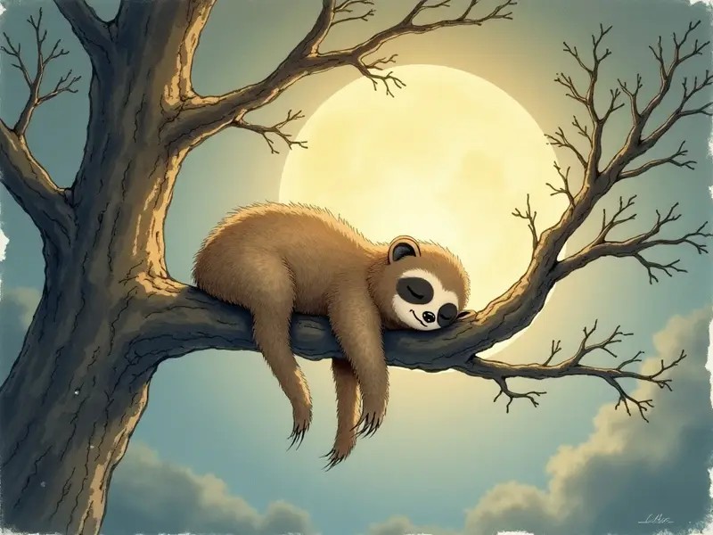 Illustrazione del sogno: bradipo