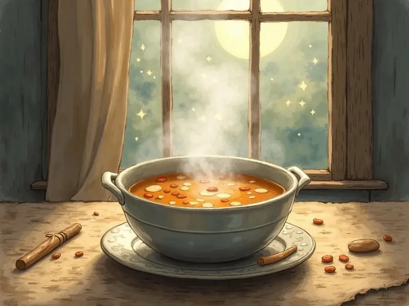 Illustrazione del sogno: brodo