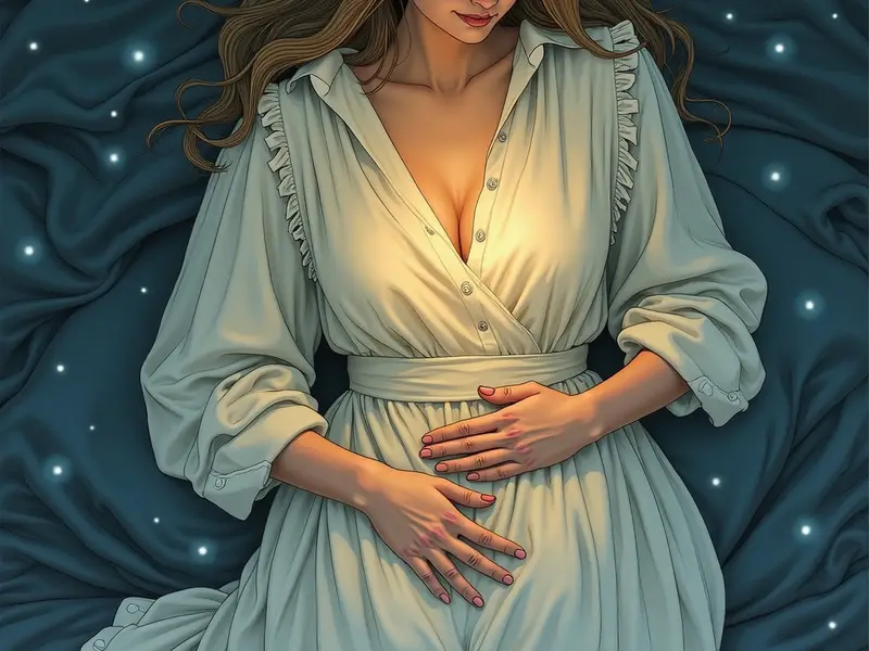 Illustrazione del sogno: bruciore di stomaco