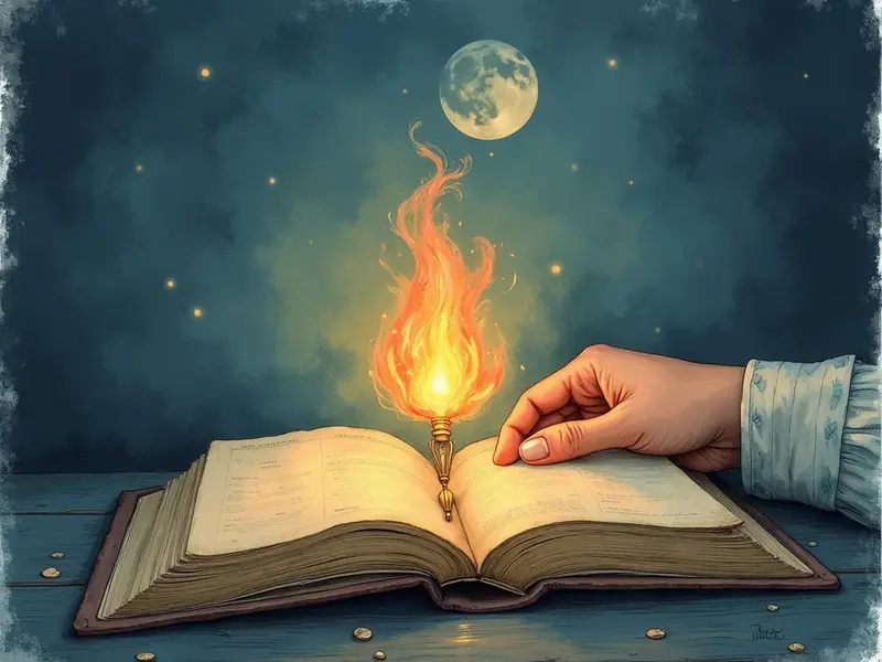 Illustrazione del sogno: bruciore