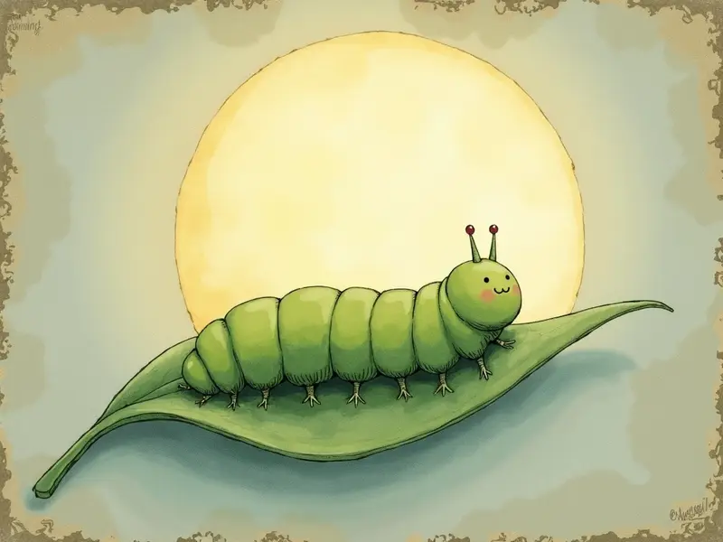 Illustrazione del sogno: bruco