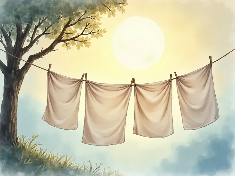 Illustrazione del sogno: bucato