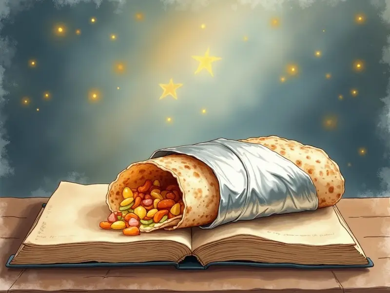 Illustrazione del sogno: burrito