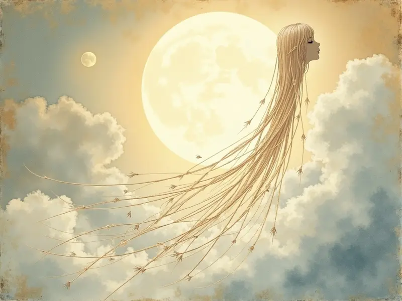 Illustrazione del sogno: caduta dei capelli