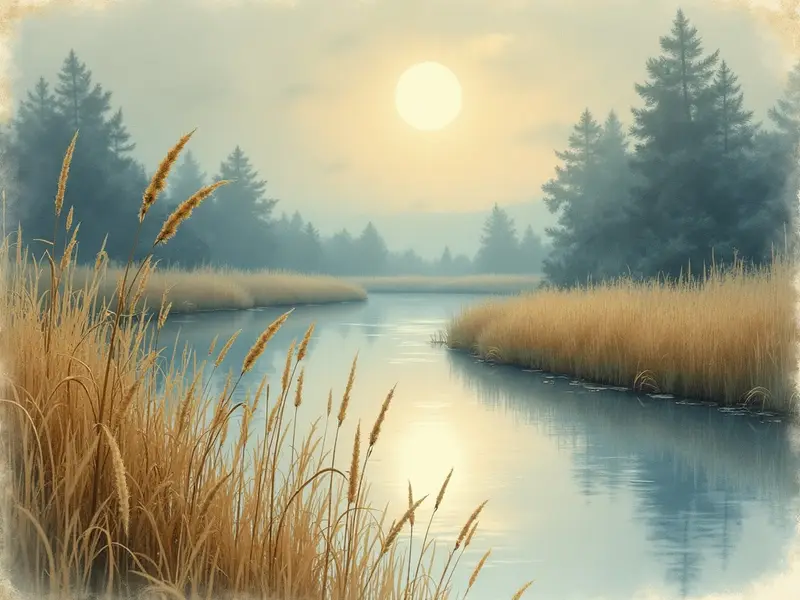 Illustrazione del sogno: canneto