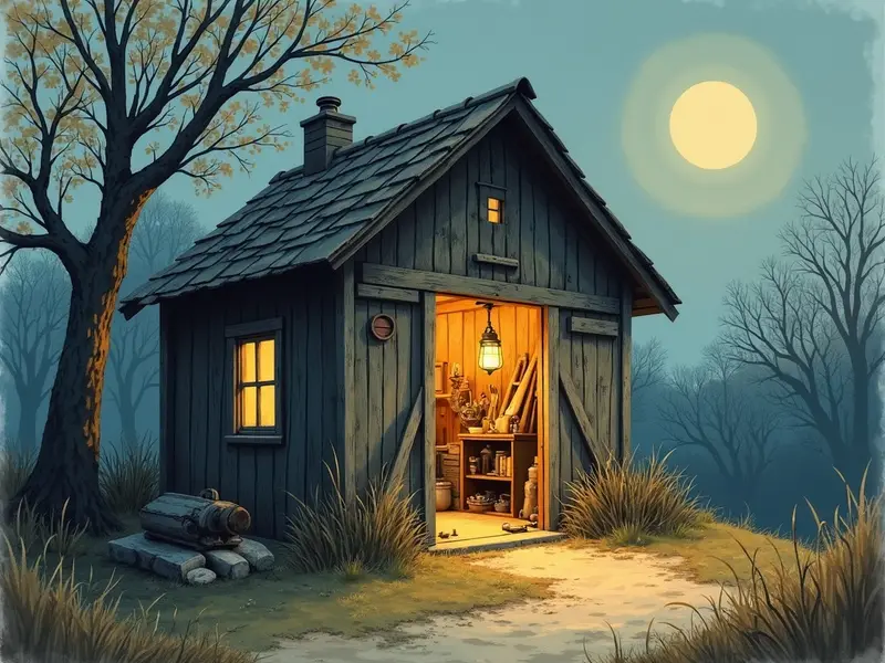 Illustrazione del sogno: capanno
