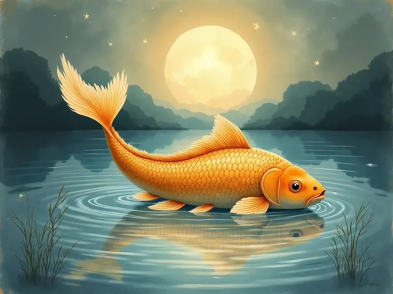 Illustrazione del sogno: carassio