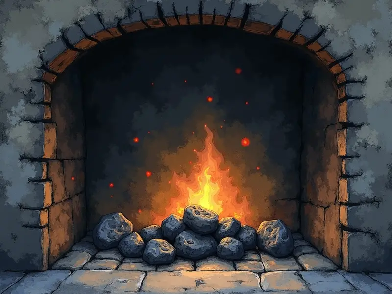 Illustrazione del sogno: carbone