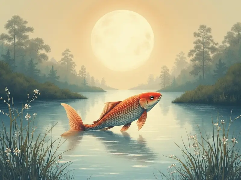 Illustrazione del sogno: carpa