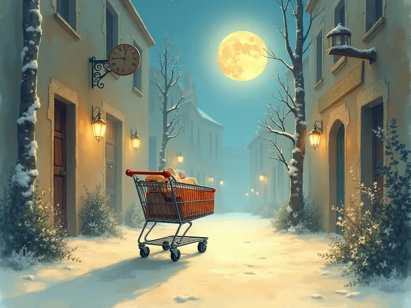 Illustrazione del sogno: carrello