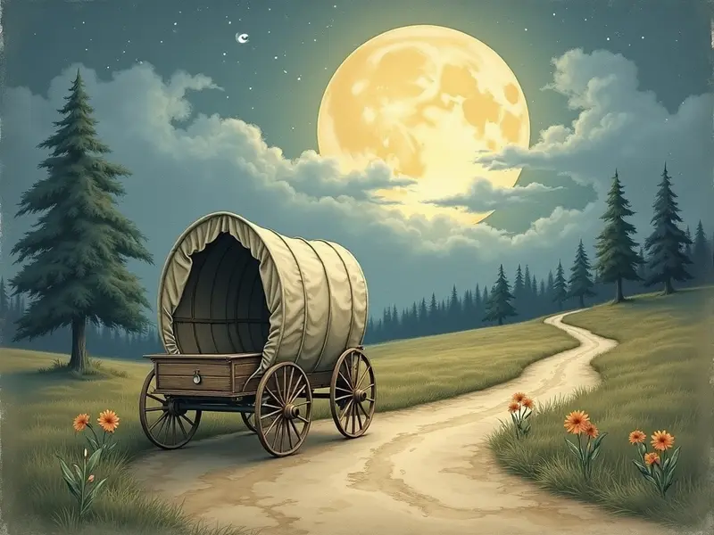 Illustrazione del sogno: carro