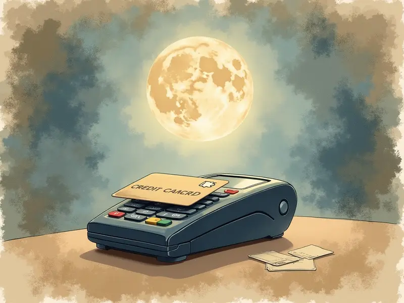 Illustrazione del sogno: carta di credito